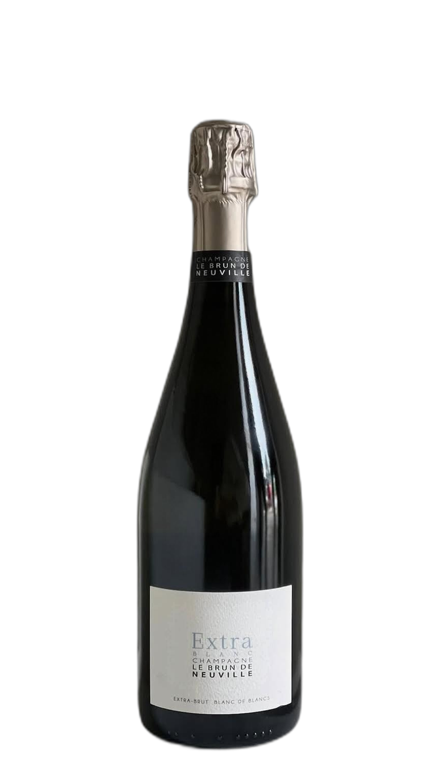Le Brun de Neuville Extra Blanc, Champagne Extra Brut Blanc de Blancs bottle