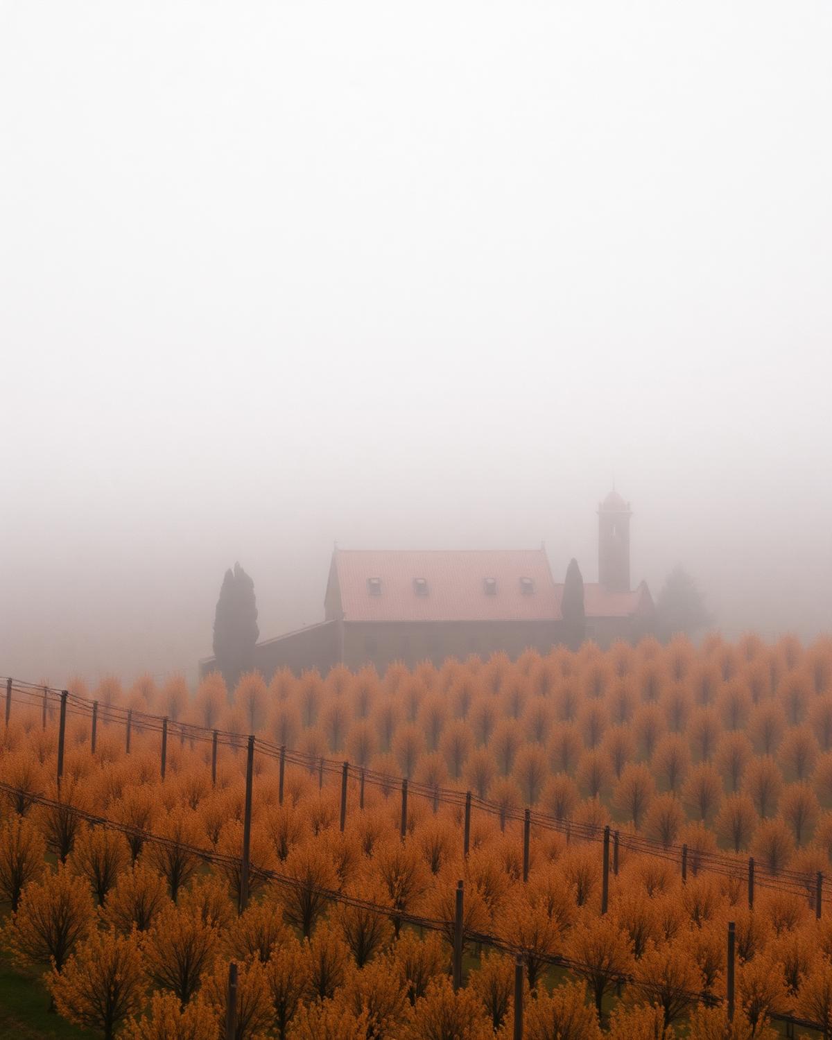 Vineyards of the family growers we import from in Italy