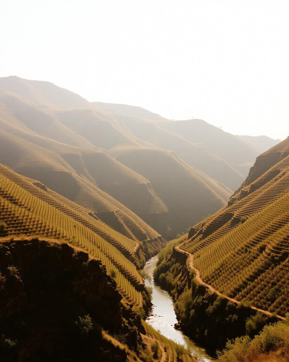 Vineyards of the family growers we import from in Portugal